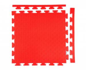 Мат-пазл DFC с зацепом ласточкин хвост 50 х 50 см, 8 мм, Цвет красный 1894 - Спортивный тренажерный интернет магазин Кумитеспорт