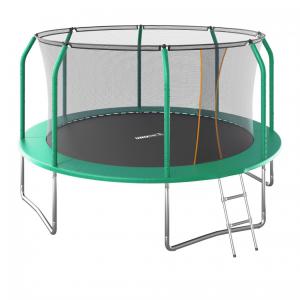 Батут UNIX Line Премиальный / Supreme Basic 12 ft (366 см) зеленый TRUSUB12G - Спортивный тренажерный интернет магазин Кумитеспорт