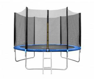 Батут FunFit 312 см 10ft синий роспитспорт - Спортивный тренажерный интернет магазин Кумитеспорт