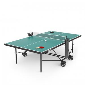 Всепогодный теннисный стол UNIX Line Compact Outdoor 6mm ACP (Green) TT6COUTGR - Спортивный тренажерный интернет магазин Кумитеспорт