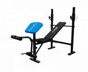 Скамья со стойками под штангу DFC Fytter BEW04X роспитспорт - Спортивный тренажерный интернет магазин Кумитеспорт