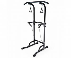 Турник-брусья DFC G007G серый регулируемый по высоте домашний - Спортивный тренажерный интернет магазин Кумитеспорт