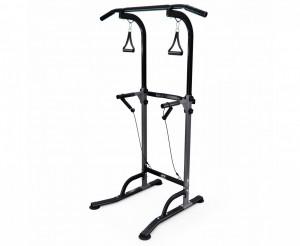 Турник-брусья DFC G007G серый регулируемый по высоте домашний - Спортивный тренажерный интернет магазин Кумитеспорт