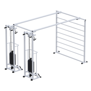 Профессиональный тренажер Биотонус-2+шведская стенка стек 2х75кг Sabirgym SG088.2х2400*75 реабилитация для кинезитерапии vasil - Спортивный тренажерный интернет магазин Кумитеспорт