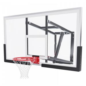 Баскетбольный щит DFC со съёмным регулятором высоты стекло 8 мм 152 х 80 см TG8MM152 кумитеспорт - Спортивный тренажерный интернет магазин Кумитеспорт
