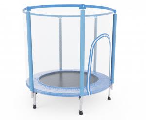 Батут детский DFC FOLDING 40" синий с сеткой TKIDS40B для дома кулан - Спортивный тренажерный интернет магазин Кумитеспорт