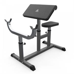 Скамья Скотта DFC Homegym UB009G серый тренажер для дома - Спортивный тренажерный интернет магазин Кумитеспорт