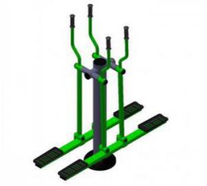 Тренажер Уличный «Лыжи» Двойной - Спортивный тренажерный интернет магазин Кумитеспорт