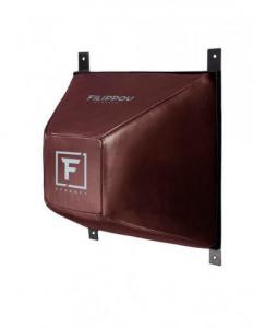 Подушка апперкотная Пирамида onePRO FILIPPOV из натуральной кожи 50см/50см/40см коричневый - Спортивный тренажерный интернет магазин Кумитеспорт