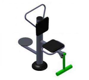 Тренажер Уличный «Флекс + Диск» - Спортивный тренажерный интернет магазин Кумитеспорт