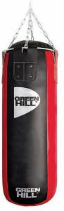 Боксерский мешок Green Hill PBS-5030 100*30CМ 40КГ НАТУРАЛЬНАЯ КОЖА 2ОЙ КАТЕГОРИИ КРАСНО-ЧЕРНЫЙ роспитспорт - Спортивный тренажерный интернет магазин Кумитеспорт