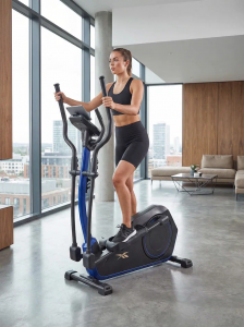 Эллиптический тренажер Reebok FR30 синий домашний васил - Спортивный тренажерный интернет магазин Кумитеспорт