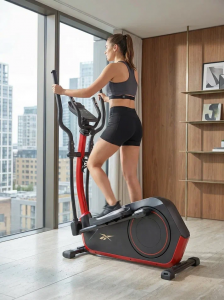 Эллиптический тренажер Reebok FR30 красный магнитный - Спортивный тренажерный интернет магазин Кумитеспорт