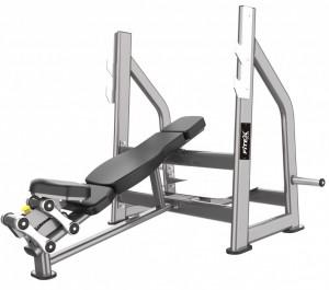 FTX-61A38 Скамейка для жима под углом вверх Профессиональный силовой тренажер - Спортивный тренажерный интернет магазин Кумитеспорт
