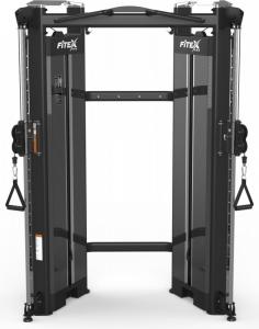 FTX-C432B Угловая блочная рамка (кроссовер) Fitex Pro Профессиональный силовой тренажер - Спортивный тренажерный интернет магазин Кумитеспорт