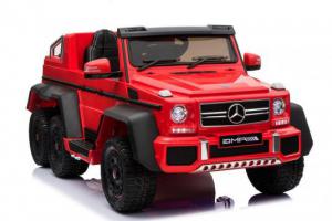 Детский электромобиль Мercedes-AMG G63 A006AA красный blackstep - Спортивный тренажерный интернет магазин Кумитеспорт