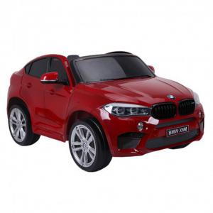 Детский электромобиль BMW X6M JJ2168 вишневый глянец proven quality - Спортивный тренажерный интернет магазин Кумитеспорт