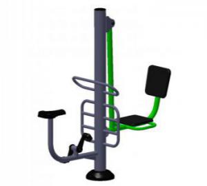 Тренажер Уличный «Жим Ногами + Вело» - Спортивный тренажерный интернет магазин Кумитеспорт