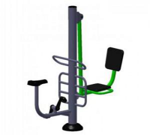 Тренажер Уличный «Жим Ногами + Вело» - Спортивный тренажерный интернет магазин Кумитеспорт