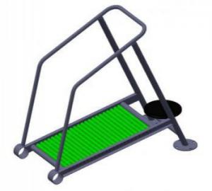 Тренажер Уличный «Беговая Дорожка + Диск» - Спортивный тренажерный интернет магазин Кумитеспорт