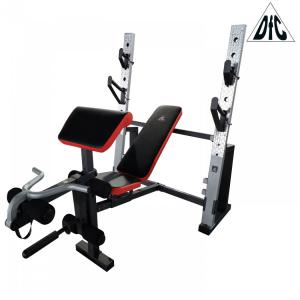 Скамья под штангу с опциями DFC D1606 роспитспорт - Спортивный тренажерный интернет магазин Кумитеспорт