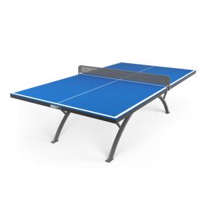 Антивандальный теннисный стол UNIX Line 14 mm SMC синий серый TTS14ANVBLGY - Спортивный тренажерный интернет магазин Кумитеспорт