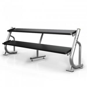 Подставка под гантели 2.4 метра Matrix MAGNUM A696 s-dostavka - Спортивный тренажерный интернет магазин Кумитеспорт