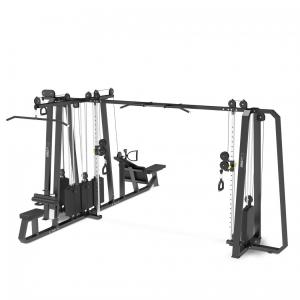 Силовая мультистанция UNIX Fit MAX PRO Кроссовер 5-ти позиционный UC-1641A-SET1614B vasil - Спортивный тренажерный интернет магазин Кумитеспорт