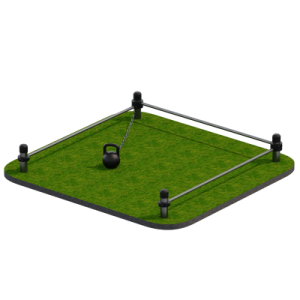 Комплекс для выполнения испытания Рывок гири 16 кг Sabirgym SGAV060 - Спортивный тренажерный интернет магазин Кумитеспорт