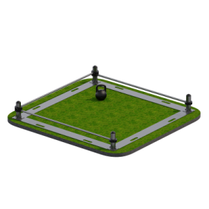 Комплекс для выполнения испытания Рывок гири 16 кг Sabirgym SGAV061 - Спортивный тренажерный интернет магазин Кумитеспорт