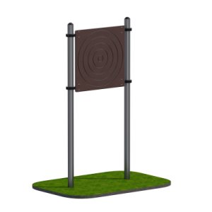 Мишень на стойках круглая Sabirgym SGAV081 armssport - Спортивный тренажерный интернет магазин Кумитеспорт