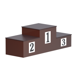 Пьедестал для награждения Призер Sabirgym SGGTAR009 - Спортивный тренажерный интернет магазин Кумитеспорт