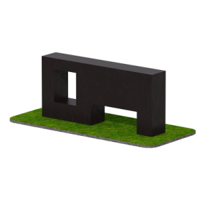 Препятствие Стенка с двумя проломами Sabirgym SGGTAR103 s-dostavka - Спортивный тренажерный интернет магазин Кумитеспорт