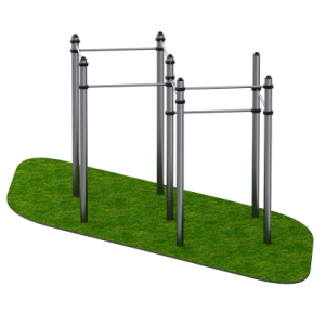 Уличный тренажёр для реабилитации Восемь перекладин Sabirgym SGINVAR103 - Спортивный тренажерный интернет магазин Кумитеспорт