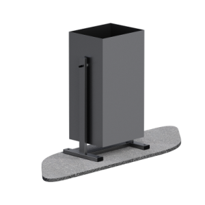 Урна Sabirgym SGLS006 металлическая уличная 30 литров proven quality - Спортивный тренажерный интернет магазин Кумитеспорт