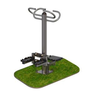 Тренажер для улицы Степпер + твистер Sabirgym SGMS046.1 proven quality - Спортивный тренажерный интернет магазин Кумитеспорт