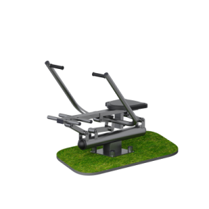 Уличный тренажер Гребля Sabirgym SGMS056 vasil-gym - Спортивный тренажерный интернет магазин Кумитеспорт