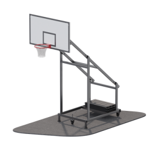 Мобильная баскетбольная стойка Sabirgym SGMS710 для улицы - Спортивный тренажерный интернет магазин Кумитеспорт