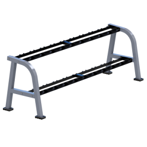 Гантельная стойка на 10 пар Sabirgym SGMSX300 iron king - Спортивный тренажерный интернет магазин Кумитеспорт