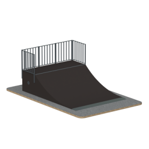 Радиус Sabirgym SGSPM1016L для скейт парка/роллердрома arms - Спортивный тренажерный интернет магазин Кумитеспорт