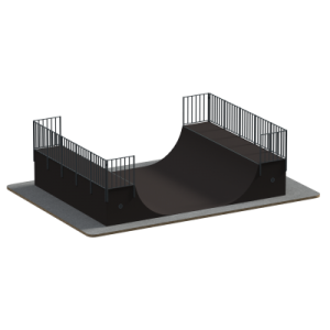 Рампа Sabirgym SGSPM1105M для скейт парка роллердрома - Спортивный тренажерный интернет магазин Кумитеспорт