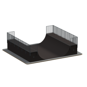 Рампа Sabirgym SGSPM1106М для скейт парка роллердрома uzsi - Спортивный тренажерный интернет магазин Кумитеспорт