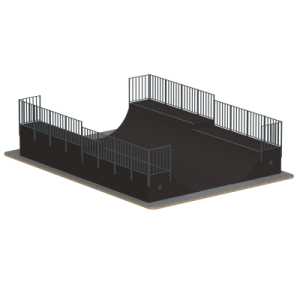 Рампа Sabirgym SGSPM1108L для скейт-парков - Спортивный тренажерный интернет магазин Кумитеспорт
