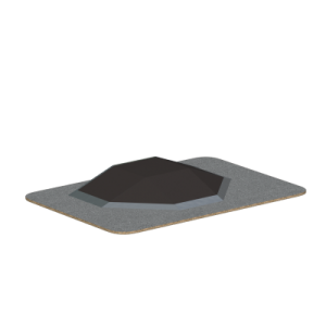 Фанбокс пирамида Sabirgym SGSPM3014L для скейт-парка armssport - Спортивный тренажерный интернет магазин Кумитеспорт