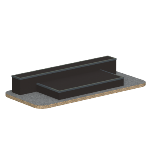 Мэнуал бокс с гранью Sabirgym SGSPM3032L для скейт-парков swat - Спортивный тренажерный интернет магазин Кумитеспорт