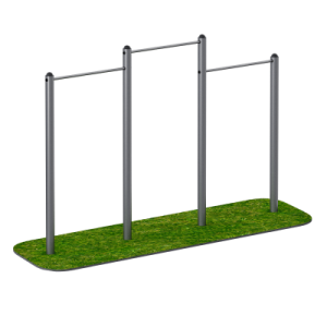 Тренажер для улицы Трехуровневый турник Sabirgym SGWOK011 василжим - Спортивный тренажерный интернет магазин Кумитеспорт