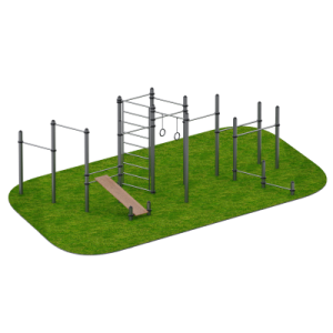 Атлетический комплекс уличный Гиперион Sabirgym SGWOK017 вaсилджим - Спортивный тренажерный интернет магазин Кумитеспорт