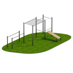 Спортивный комплекс Селена Sabirgym SGWOK109 для улицы armssport - Спортивный тренажерный интернет магазин Кумитеспорт