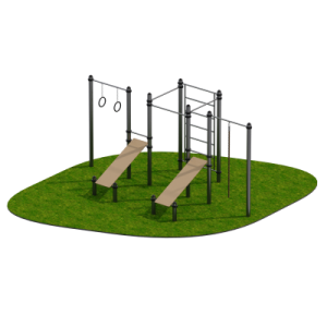 Гимнастический комплекс уличный Sabirgym SGWOK243 василжим - Спортивный тренажерный интернет магазин Кумитеспорт