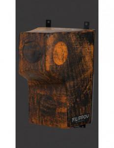 Подушка боксерская Г-образная Пирамида DIKO FILIPPOV из буйволиной кожи 65см/42см/50см - Спортивный тренажерный интернет магазин Кумитеспорт